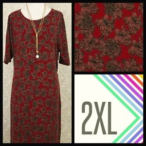 LulaRoe 2XL Julia Dress